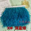Borlas Decorativas de Pena DIY, Acabamento de Pena de Avestruz, Bainha de Vestido/Saia de Palco, Acessórios de Roupa, Renda, Tiras de Pena