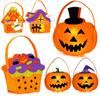 Nueva bolsa de dulces de Halloween para niños, creativa, divertida, de tela no tejida, con diseño de diablo, para regalo de festival fantasma, caja de embalaje