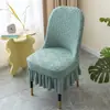Funda Curva Universal para Silla, Elástica de Espesor Completo para Todas las Estaciones con Patrón de Rejilla de Piña, Funda para Silla Curva para Uso Doméstico/Comercial, Al por Mayor
