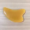 Placa Gua Sha em Forma de Chifre, Raspador Facial de Beleza, Ferramenta Universal de Raspagem Corporal, Pente Massageador de Meridianos Faciais