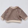 Suéter Infantil Roupa Infantil Estilo Coreano Suéter de Tricô para Bebê Pulôver de Primavera e Outono para Bebê Suéter de Tricô Básico para Bebê