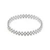 Pulsera de Plata de Ley 925 Multicapa de Cuentas Estilo Japonés y Coreano para Mujer Pulsera Estilo Frío Joyería de Moda ins para Novia 6712