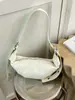 Bolso Croissant para Mujer Color Café Vintage Textura de Alta Calidad 2025 Nueva Moda Coreana Versátil Hombro Cruzado Bolso Dumpling
