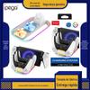 Adequado para Console Portátil Playstation Portal + Base de Carregamento de Controle Carregador Triplo Colorido para Controle de Console de Streaming Ps5