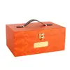 Caja de Regalo de Pastel de Luna del Festival del Medio Otoño Verde Caja de Regalo Portátil Caja de Regalo para Acompañar a la Dama de Honor de Boda Caja de Regalo del Día de San Valentín Venta al por Mayor