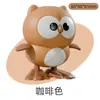 Pollito y Búho Saltadores para Bebés y Niños Pequeños, Juguete de Cuerda, Animal de Cuerda que Puede Correr en la Cadena, Juguete Educativo para Bebés
