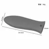 Capa de Silicone Resistente ao Calor para Cabo de Panela Anti-Queimadura Antiderrapante Manga para Cabo de Panela Capa de Silicone para Orelha de Panela Tampa de Isolamento Térmico para Cabo de Wok