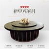 Suministro directo de Foshan nueva mesa de comedor eléctrica para banquetes chinos Hotel Club mesa redonda giratoria automática 20 personas