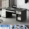 Mesa de Escritório Mesa de Chefe 2025 Nova Acessível Luxuosa Simples Mesa de Escritório com Gaveta Estação de Trabalho Funcionário Mesa para Computador de Líder