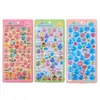 Adesivos de Desenho Animado Japonês 3D em Relevo para Decoração de Diário DIY, Adesivos Criativos para Crianças, Adesivos de Cristal, Meninas Superpoderosas