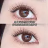 Cílios Postiços Segmentados de Cluster Único com Haste Transparente Maquiagem Nude Natural e Realista Estilo Espesso Simulação de Maquiagem Simples