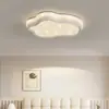 Lámpara de Techo Nube de Crema Espectro Completo Protección Ocular Lámpara de Dormitorio 2025 Nueva Lámparas para Habitación de Jovenes