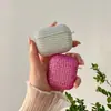 Funda para auriculares Bluetooth con taladro de cristal personalizado Funda protectora para auriculares AirPods 1ª/2ª generación Pro2 Funda para auriculares de tercera generación con diamantes