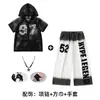 Ropa de Performance Hip-Hop para Niños, Trajes de Baile de Verano Hip-Hop para Niños, Trajes de Baile de Jazz Hip-Hop Modernos y Geniales para Niñas