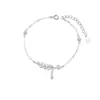 Pulsera de Trigo para Mujer Diseño de Nicho Pulsera Exquisita con Borlas de Lujo Ligero Regalo Nuevo 2024 para San Valentín Cumpleaños