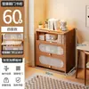 Estantería de almacenamiento, librero de pie, gabinete de almacenamiento integrado de pared, gabinete doméstico de madera maciza con puertas, vitrina a prueba de polvo
