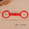 Atacado do Fabricante Garrafa de Bebida Fivela Dupla Fivela de Plástico para Garrafas de Cola, Sprite, Óleo Comestível, Pode Ser Impressa com Logotipo, Durável
