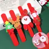 Regalo de Navidad Regalo para Niños Círculo de Palmas de Papá Noel Muñeco de Nieve Reno Círculo de Chasquido Navideño Premios de Jardín de Infancia