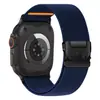 Adequado para Apple Pulseira de Nylon Elástico com Fivela de Metal Fivela de Paraquedas Pulseira de Relógio Huawei Xiaomi Samsung 8