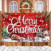 Tela de Fondo Navideña Más Vendida en Amazon Pancarta Navideña Pancarta Decorativa Festiva Cubierta de Puerta Cubierta de Puerta