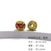 Pulseira de Corda com Seis Caracteres e Contas Prata DIY Mantra Acessórios DIY Acessórios de Camélia Lanterna Oca 925 Camélia