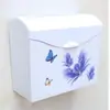 Caja de pañuelos para baño sin perforaciones, portarrollos de papel higiénico, caja de almacenamiento de papel higiénico impermeable multifuncional de gran capacidad