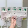 Meias Femininas Novas para Outono e Inverno, Meias para Estudantes de Canoa Média, Meias Esportivas Femininas Estilo Coreano de Canoa Média, Meias Esportivas de Algodão Fofas e Versáteis