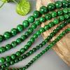 Jadeita Cuarcita Verde Seco Color Jadeíta Color Beads Semiacabados Accesorios DIY Dragón de Hierro Color Jadeíta Verde