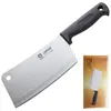 Cuchillo de Cocina de Acero Inoxidable, Cuchillo de Doble Propósito para Picar y Rebanar, Adecuado para Cortar Verduras y Picar Huesos Blandos, Cuchillo de Cocina para el Hogar al por Mayor Asakh-No.485A