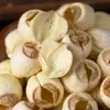 Semillas de Loto Jianning Enlatadas en Botellas de 250g, Seleccionadas de Tamaño Grande, Frescas y Dulces, Semillas de Loto Grandes Producidas por Agricultores Locales