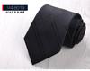 Vestido masculino com gravata de mão, 8 cm, preto, profissional, britânico, noivo, casamento, gravata, trabalho, estudante, estilo coreano