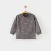 Camisetas para bebé de algodón puro clase A casual primavera y otoño nuevas básicas ropa de otoño niños y niñas ropa de bebé ropa infantil Anyang