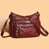 Bolso de hombro simple y elegante para madres de mediana edad y mayores, nueva moda 2026, bolso de hombro y bandolera multicapa de gran capacidad y ligero