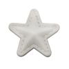 Mini estrella de cinco puntas PVC sello de goma suave ropa zapatos y sombreros accesorios parche pegatinas de tela estrella de cinco puntas bordado pegatinas de tela al por mayor