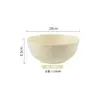 Esmalte Creme Tigela de Pedra Amassada à Mão Prato Ins Pratos Casa Restaurante Louça Simples Tigela de Sopa de Cerâmica Tigela de Sobremesa