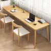 Escritorio de madera maciza pequeño apartamento uso doméstico adulto mesa larga moderno minimalista estudiante estudio escritorio de escritura dormitorio escritorio de computadora