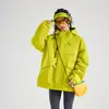 Ropa de Algodón Chaqueta de Invierno para Mujer con Capucha para Exteriores Ropa de Algodón Impermeable Chaqueta de Senderismo Montañismo Chaqueta de Trabajo Americana