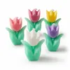 Velas aromáticas de tulipán como recuerdos, regalos para el Día del Maestro, velas aromáticas hechas a mano, velas decorativas, velas festivas