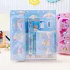 Set de Regalo de Papelería de Dibujos Animados Sanrio Kuromi Melody Cartera para Monedas Estudiante Caja para Bolígrafos Combinación Útiles Escolares