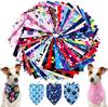 Bandana para Mascotas, Toalla para Saliva, Bufanda, Logo Impreso Personalizado, Precio de Tela Negociable, Tamaño Personalizable