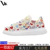 Tenis Personalizados con Estampado Artístico de Suela Gruesa para Exportación, Zapatos Casuales Soñadores Primavera-Verano, Transpirables y Resistentes al Desgaste, Zapatos Deportivos Versátiles para Parejas