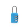Candado de combinación de 3 bits para casillero de gimnasio, gabinete, puerta de almacén, seguridad de ventana, tamaño equipaje, una generación de cabello