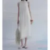 En Stock Venta al por mayor del fabricante Nuevo modelo 2026 Acetato Tencel Estilo Diseñador Encaje Vestido Largo de Fiesta para Mujer