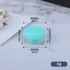 Caixa de embalagem G color 3/5ml frasco cosmético portátil de viagem caixa de creme plástico caixa de sombra para olhos loção