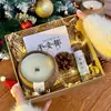 Vela Perfumada de Cáscara de Coco Caja de Regalo de Aromaterapia Incienso Libre de Humo Cera de Coco Hecha a Mano Fragancia Souvenir de Vacaciones de Alta Gama