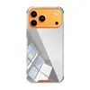 Adequado para Capa de Celular Espelhada Iphone17, Capa Protetora Anti-Queda Dois em Um, Borda Macia de TPU, Painel Traseiro de Acrílico, Cobertura Completa