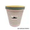 Cesto de Papel Grande Portátil F987 Balde Sanitário Plástico Cesto de Papel Diversos Quarto Banheiro Doméstico Quarto Oco Sem Tampa