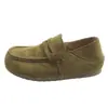 Mocassins Femininos 2026 Novos Versáteis Duas Formas Planos de Calçar Fácil Sapatos Preguiçosos Versáteis Casuais Sapatos de Dirigir Femininos