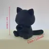 Nuevo producto transfronterizo: Adorno decorativo de gatito con gesto de corazón impreso en 3D para decoración del hogar y la sala de estar