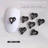 6*7 Mini tamaño pequeño uña torcida decoración de diamantes Red social popular Super Brillante fondo de punta cristal de vidrio amor joya para uñas